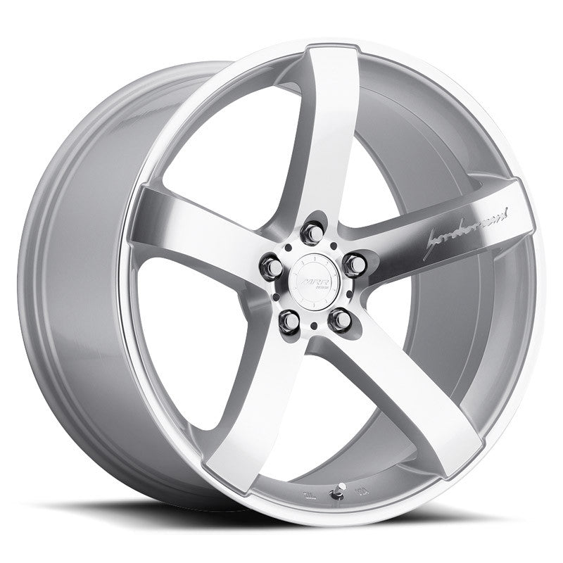 MRR VP5, 20x10.5, 5x114.3, ET40, CB73.1, Silver Machined Face