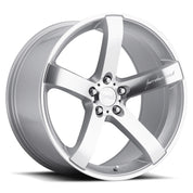 MRR VP5, 20x10.5, 5x114.3, ET20, CB73.1, Silver Machined Face