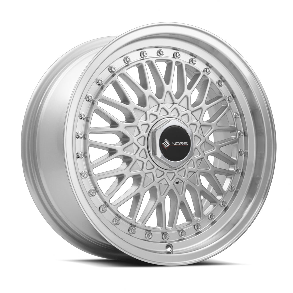 Vors VR3, 16x7, 4x98, ET30, CB73.1, Silver Machined Face