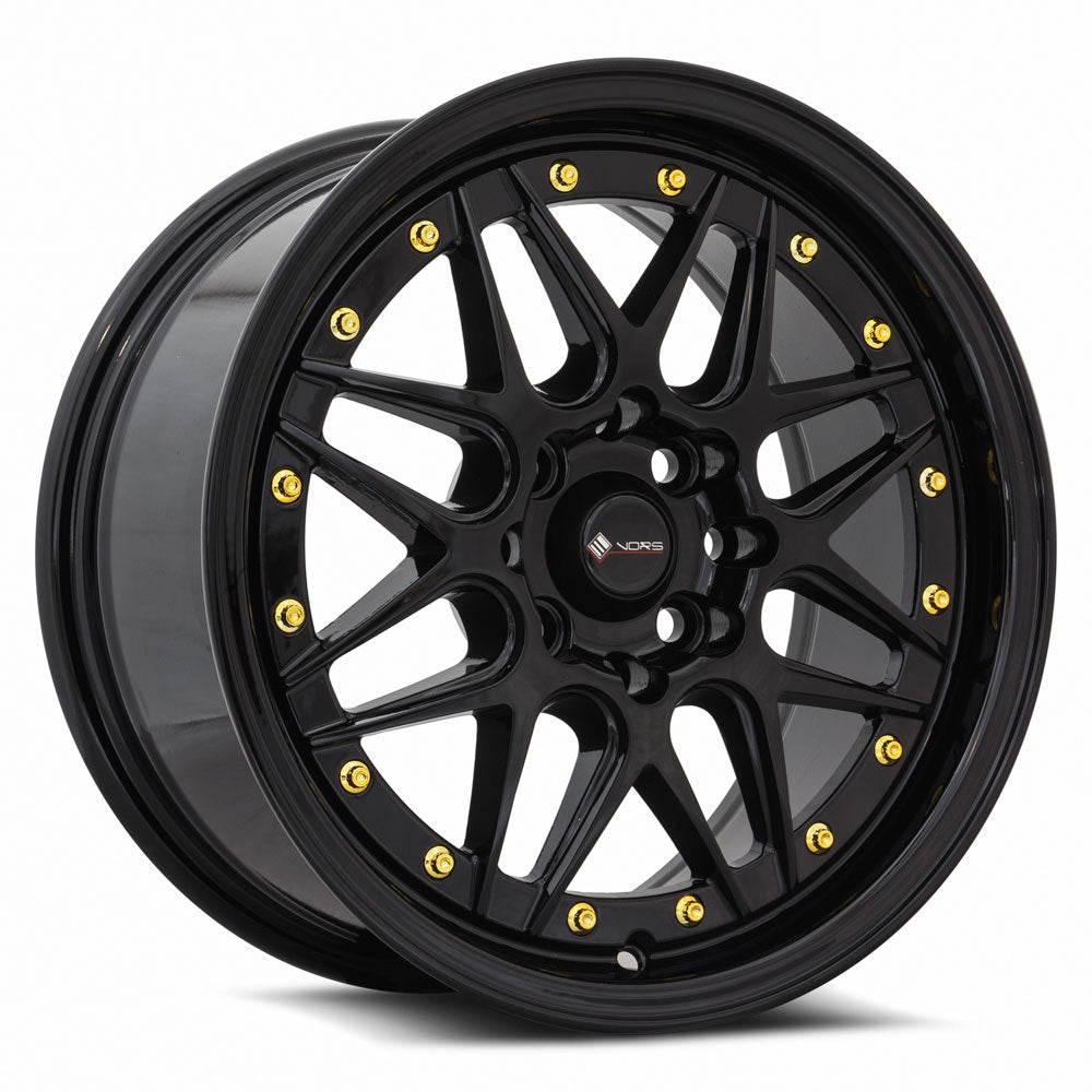 Vors VR7, 15x7, 4x100/4x114.3, ET35, CB73.1, Gloss Black