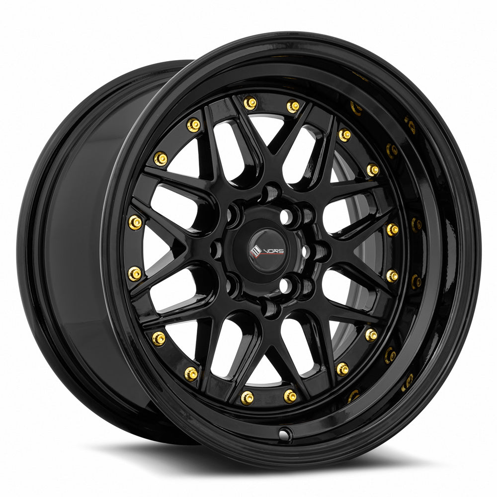 Vors VR7, 15x8, 4x100/4x114.3, ET0, CB73.1, Gloss Black