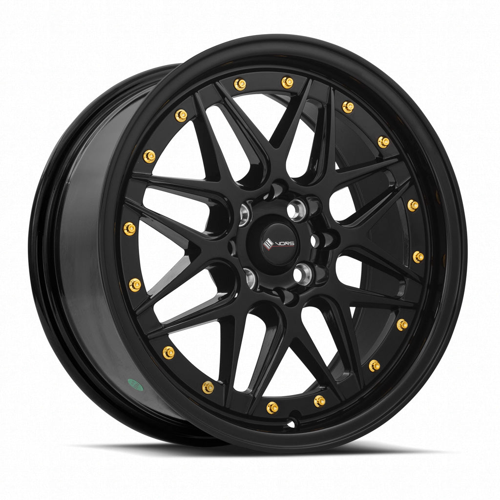 Vors VR7, 16x7, 4x100/4x114.3, ET38, CB73.1, Gloss Black
