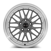 Vors VR8, 17x8, 4x98 to 4x114.3, ET35, CB73.1, Hyper Black Machined Lip