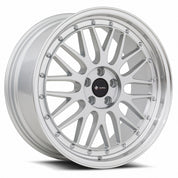 Vors VR8, 18x8, 5x100 to 5x120, ET35, CB73.1, Silver Machined Lip