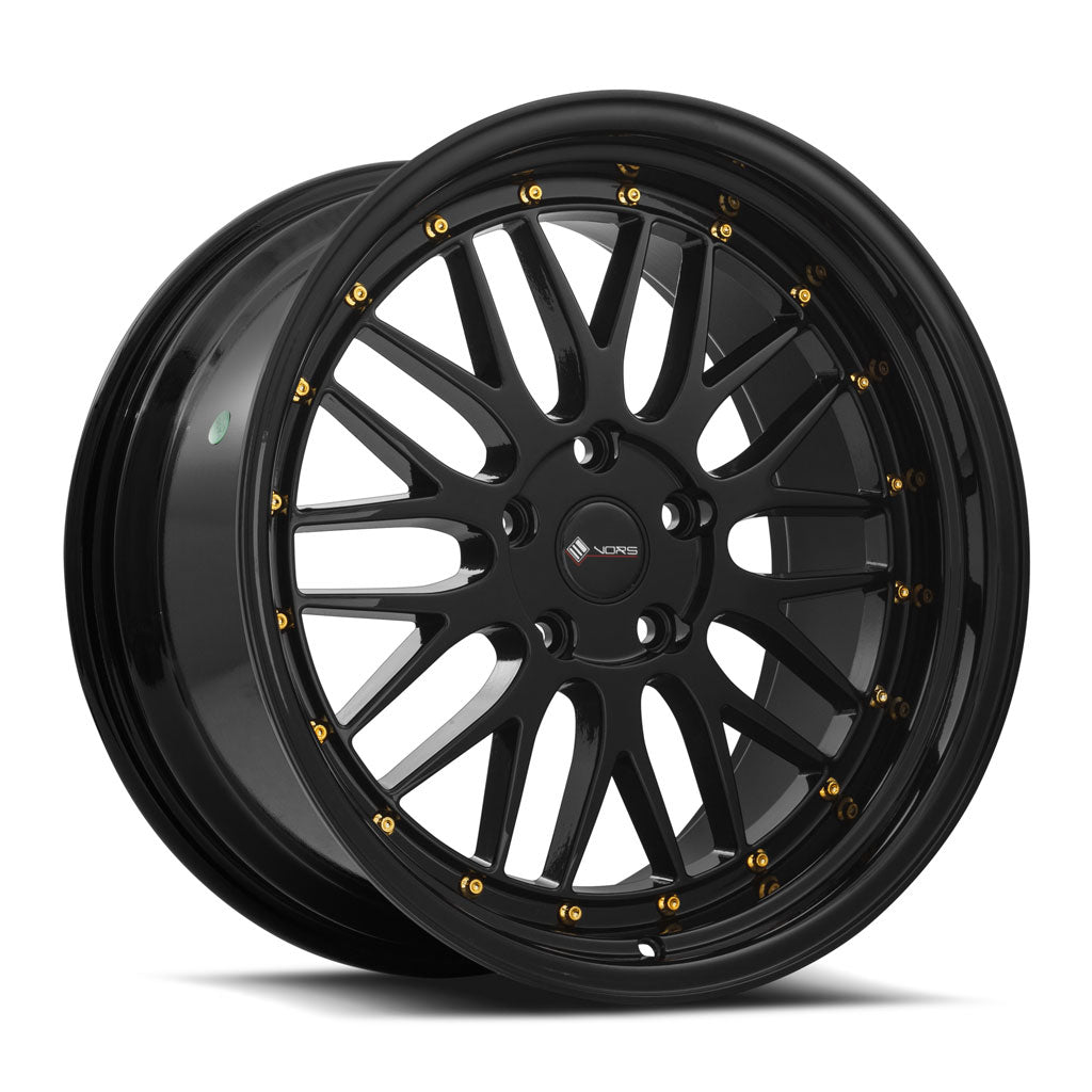 Vors VR8, 18x9, 5x114.3, ET35, CB73.1, Gloss Black