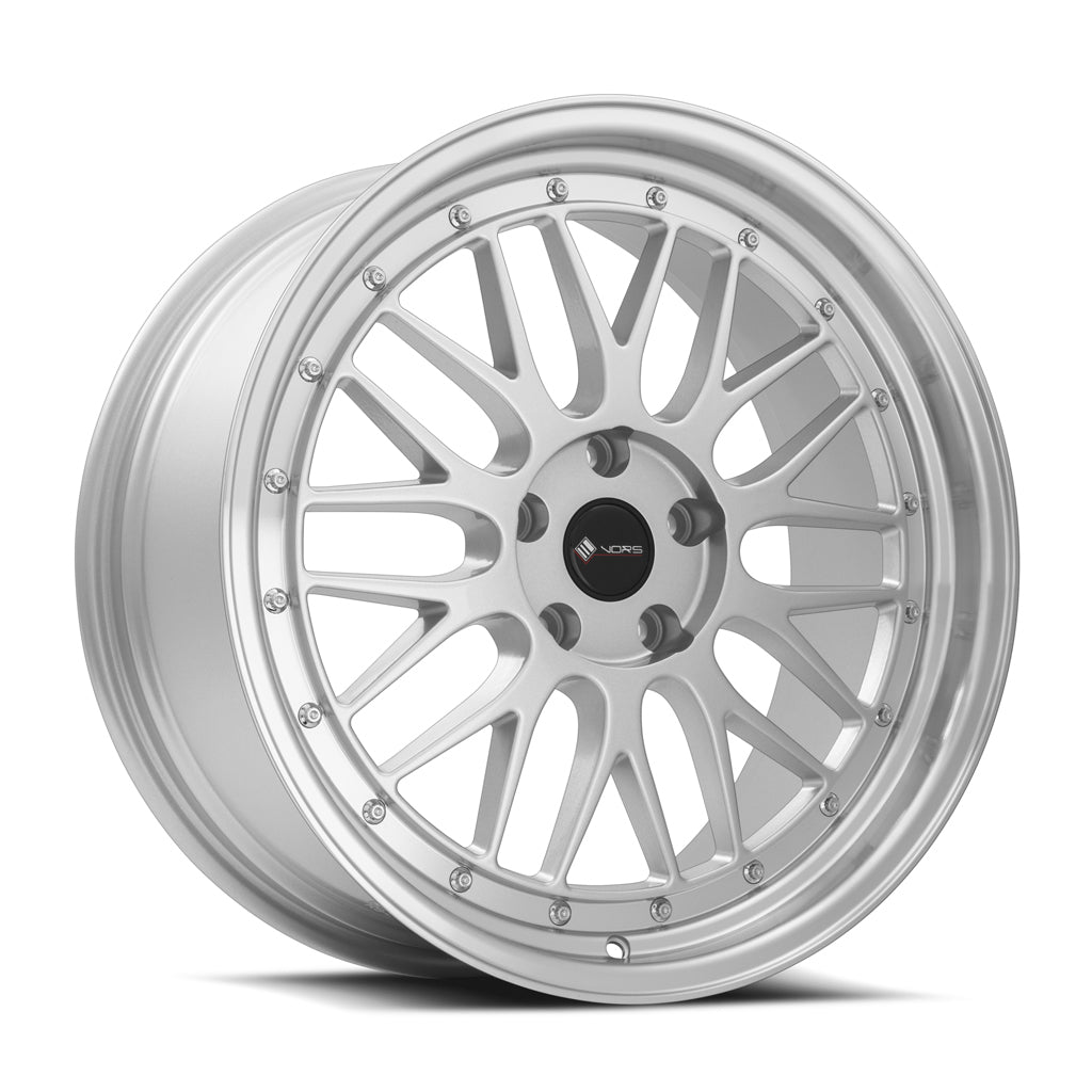 Vors VR8, 19x8.5, 5x120, ET35, CB73.1, Silver Machined Lip