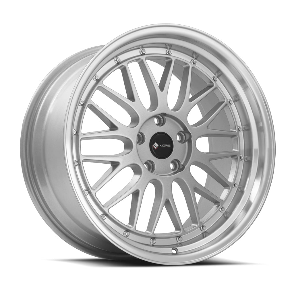 Vors VR8, 19x9.5, 5x115, ET22, CB73.1, Silver Machined Lip