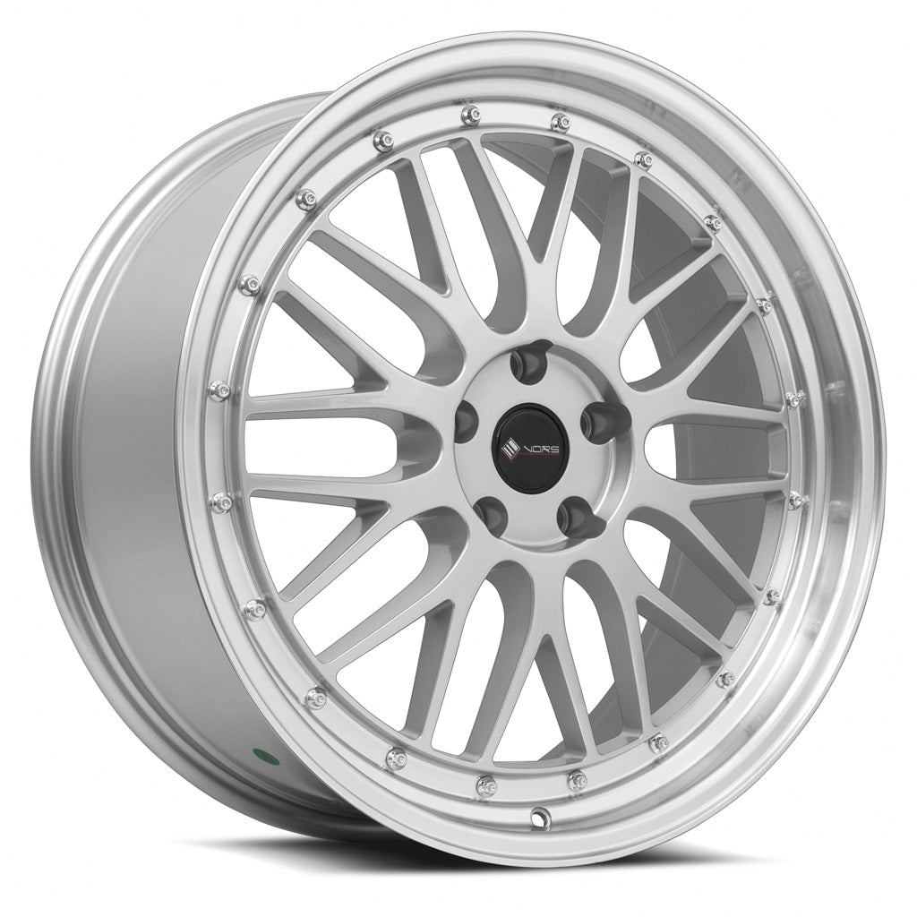 Vors VR8, 20x8.5, 5x112, ET35, CB73.1, Silver Machined Lip