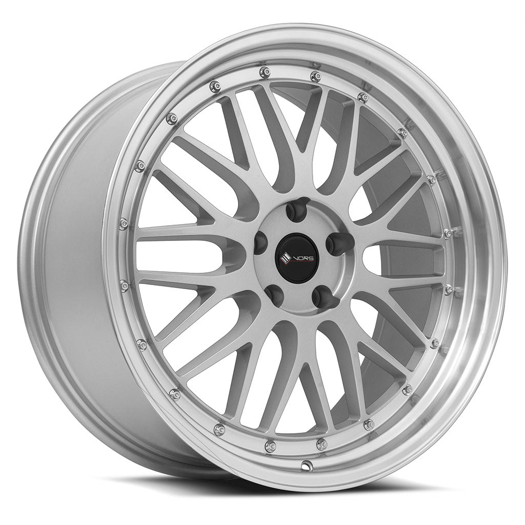 Vors VR8, 20x9.5, 5x114.3, ET35, CB73.1, Silver Machined Lip