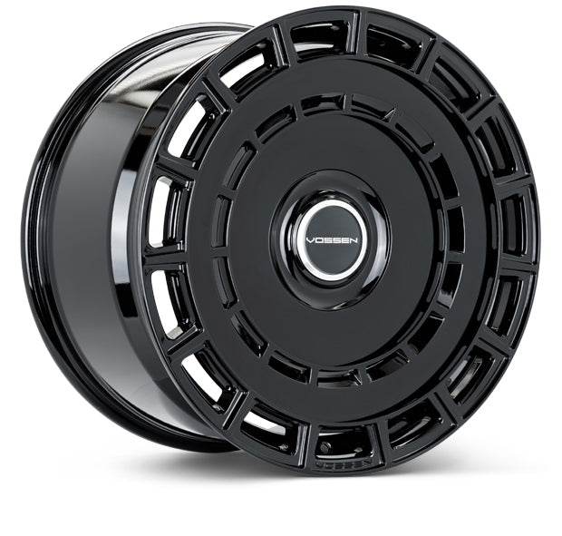 Vossen Wheels HF9, Deep Concave Profile, 24X10, 5x98 to 5x132, ET+8 to +53, CB54.1 to 84.1, Gloss Black