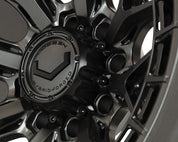 Vossen Wheels HFX1, Super Deep Concave Profile, 20X10, 8X165.1, ET-18, CB125.1, Matte Gunmetal