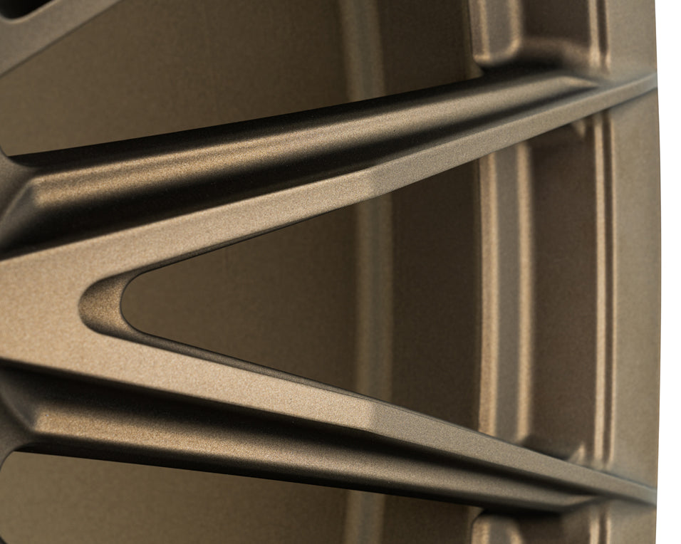 Vossen Wheels HFX2, Ultra Deep Concave Profile, 22X12, 6x139.7, ET-44, CB106.1, Terra Bronze