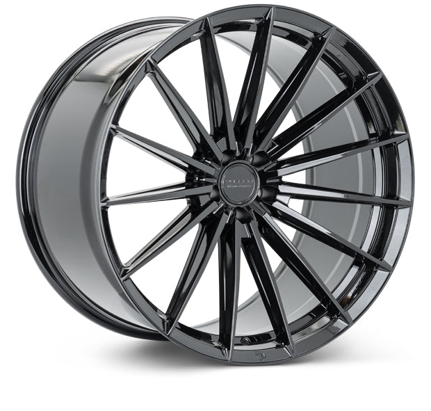 Vossen Wheels HFX4, Flat Concave Profile, 20X9, 5x114, ET32, CB73.1, Gloss Black