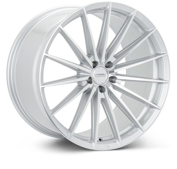 Vossen Wheels HFX4, Flat Concave Profile, 20X9, 5x114, ET38, CB73.1, Silver Polished