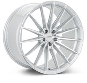 Vossen Wheels HFX4, Mid Concave Profile, 23X10.5, 5x130, ET25, CB84.1, Silver Polished