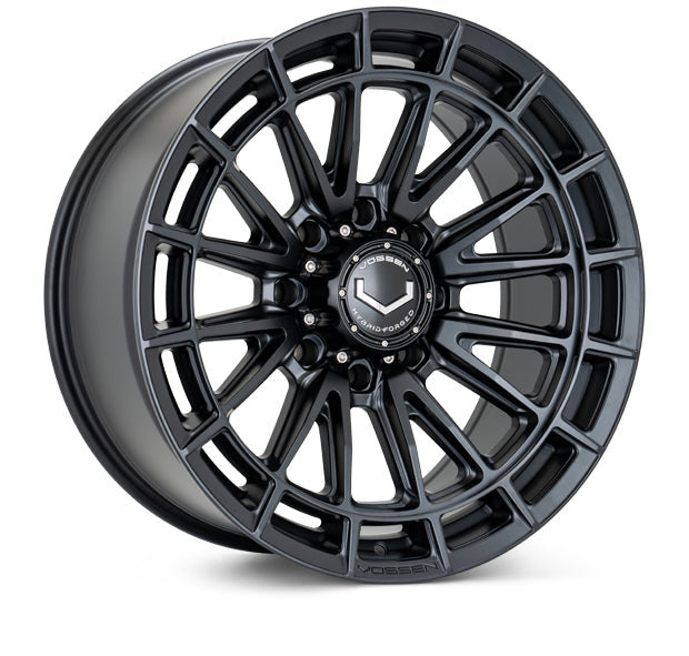 Vossen Wheels HFX5, Super Deep Concave Profile, 20X9, 8X165.1, ET0, CB125.1, Satin Black