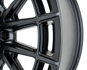 Vossen Wheels HFX5, Super Deep Concave Profile, 20X9, 8X165.1, ET0, CB125.1, Satin Black
