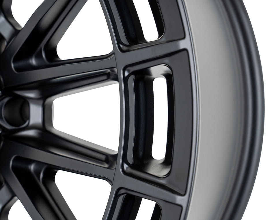 Vossen Wheels HFX5, Super Deep Concave Profile, 20X9, 8X165.1, ET0, CB125.1, Satin Black