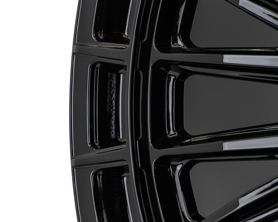 Vossen Wheels HFX5, Ultra Deep Concave Profile, 22X12, 8X180, ET-44, CB124.3, Gloss Black