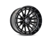 Vossen Wheels HFX5, Ultra Deep Concave Profile, 22X12, 8X180, ET-44, CB124.3, Gloss Black