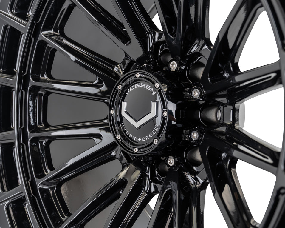Vossen Wheels HFX5, Ultra Deep Concave Profile, 22X12, 8X180, ET-44, CB124.3, Gloss Black