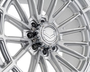 Vossen Wheels HFX5, Ultra Deep Concave Profile, 22X12, 8X180, ET-44, CB124.3, Silver Polished