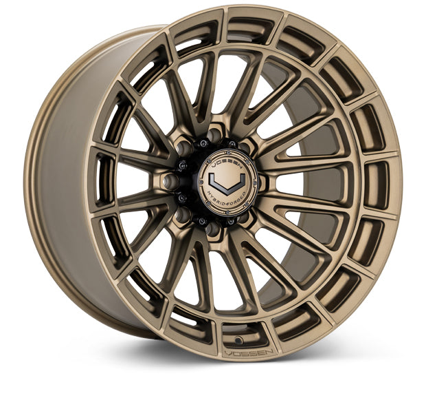 Vossen Wheels HFX5, Super Deep Concave Profile, 20X9, 8X165.1, ET18, CB125.1, Terra Bronze