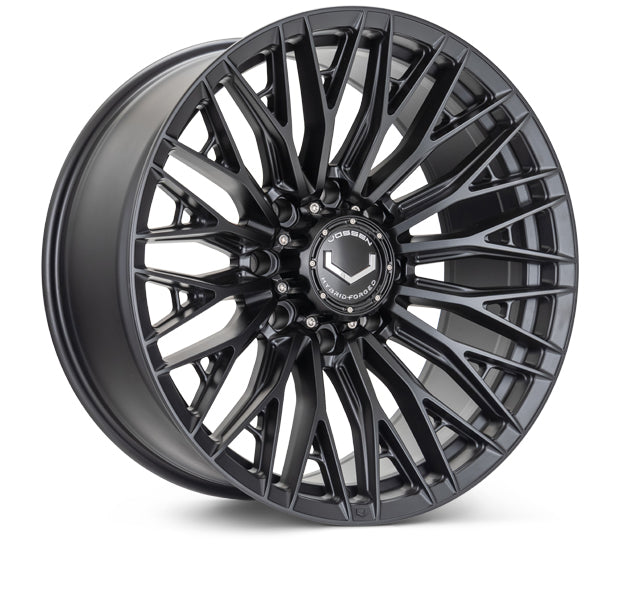 Vossen Wheels HFX6, Super Deep Concave Profile, 22X10, 8x180, ET-18, CB124.3, Satin Black