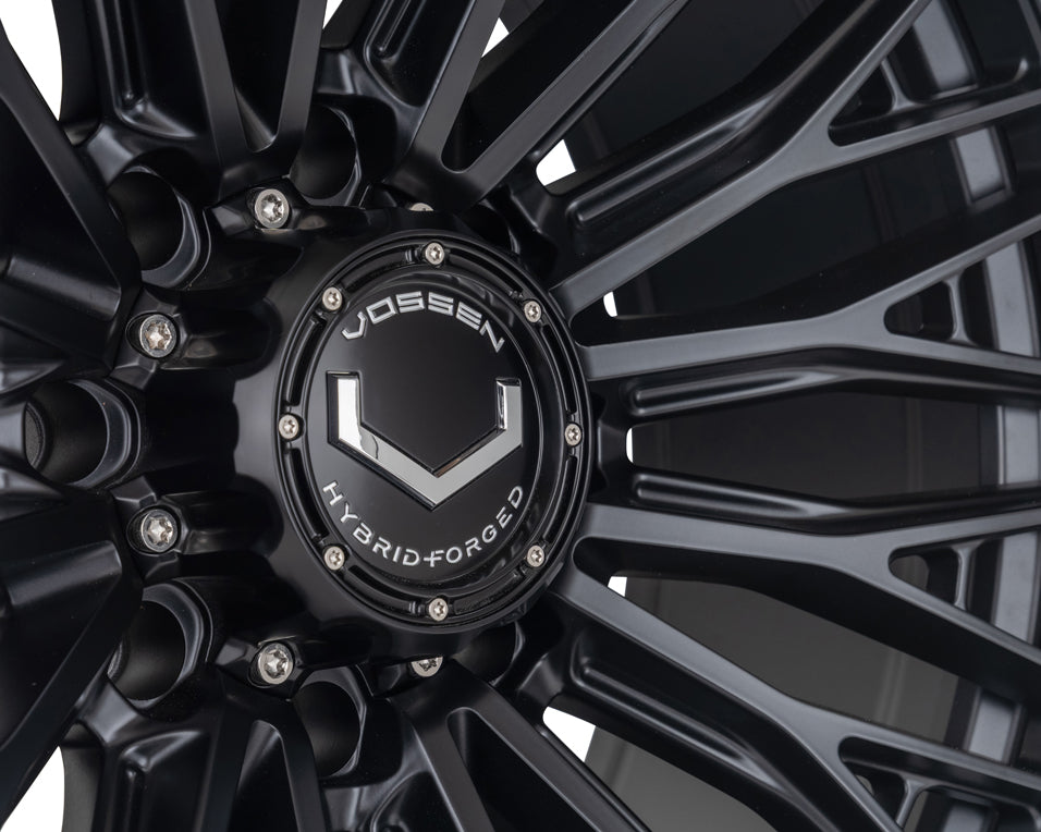 Vossen Wheels HFX6, Super Deep Concave Profile, 22X10, 8x180, ET-18, CB124.3, Satin Black