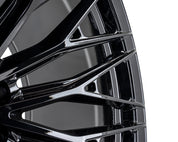 Vossen Wheels HFX6, Super Deep Concave Profile, 22X10, 6x139.7, ET-18, CB106.1, Gloss Black