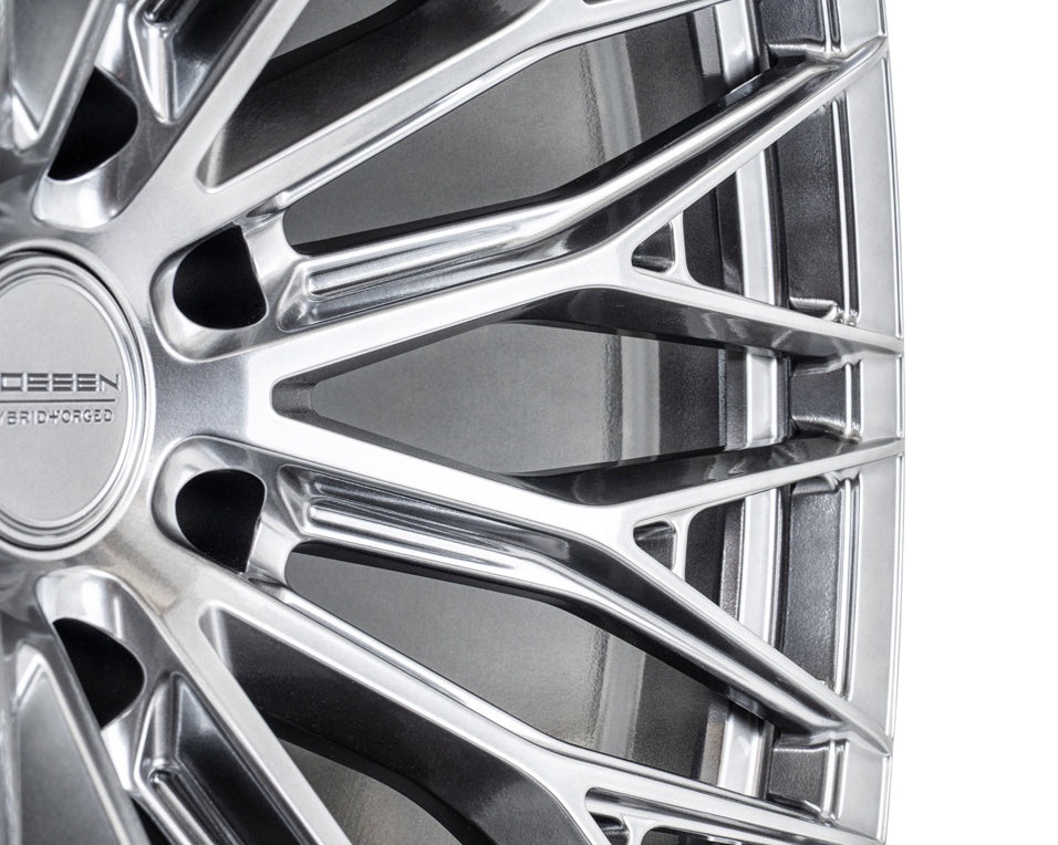 Vossen Wheels HFX6, Super Deep Concave Profile, 18X9, 6x139.7, ET0, CB106.1, Hyper Gunmetal