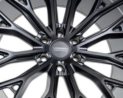 Vossen Wheels HFX6, Deep Concave Profile, 20X9.5, 6x139.7, ET15, CB106.1, Satin Black