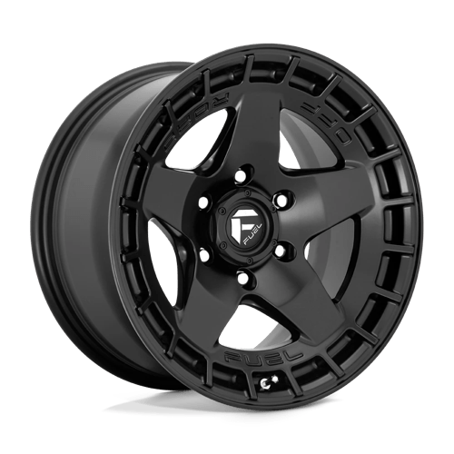 Fuel 1PC D733 WARP, 20X9, 5X127, ET1, CB71.5, SATIN BLACK