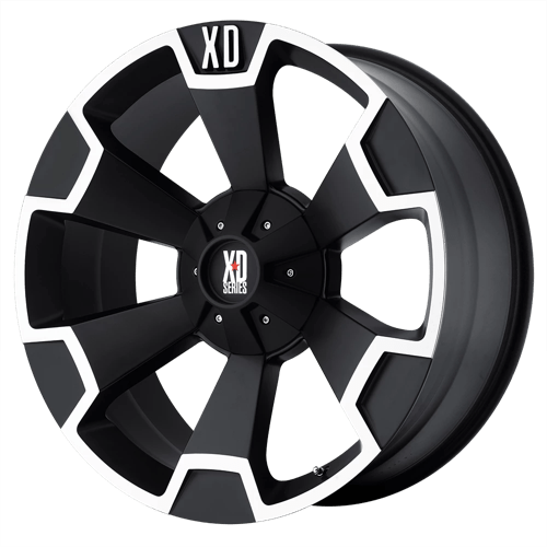 XD XD803 THUMP, 20X9, 5X139.7/5X150, ET35, CB110.1, MATTE BLACK MACHINED