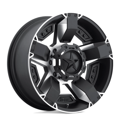 XD XD811 ROCKSTAR II, 22X9.5, 6X135/6X139.7, ET35, CB100.3, MATTE BLACK MACH W/ ACCENTS