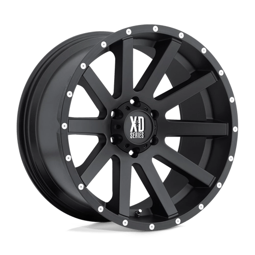 XD XD818 HEIST, 20X10, 5X127, ET-24, CB78.1, SATIN BLACK