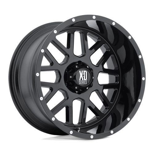 XD XD820 GRENADE, 20X10, 5X139.7, ET-24, CB108, SATIN BLACK