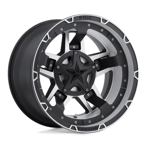 XD XD827 ROCKSTAR III, 22X10, 5X127/5X139.7, ET-18, CB78.1, MATTE BLACK MACHINED