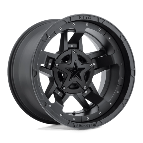 XD XD827 ROCKSTAR III, 17X8, 6X4.5, ET20, CB72.56, MATTE BLACK