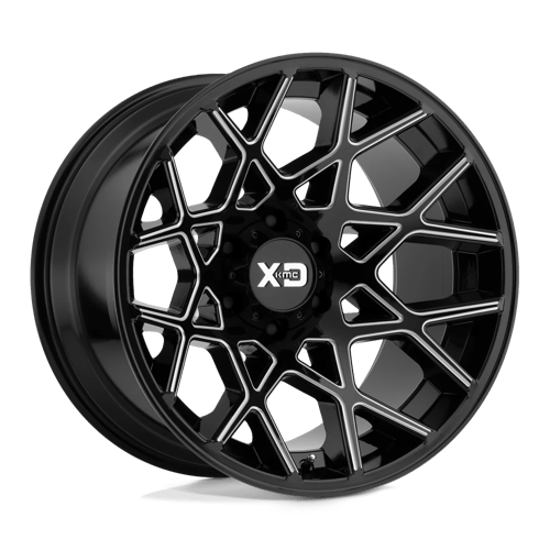 XD XD831 CHOPSTIX, 20X10, 6X139.7, ET-24, CB106.1, GLOSS BLACK MILLED