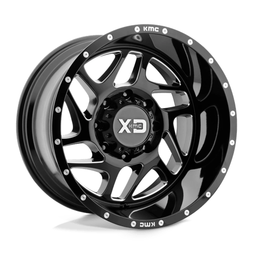 XD XD836 FURY, 20X9, 6X135, ET18, CB87.1, GLOSS BLACK MILLED
