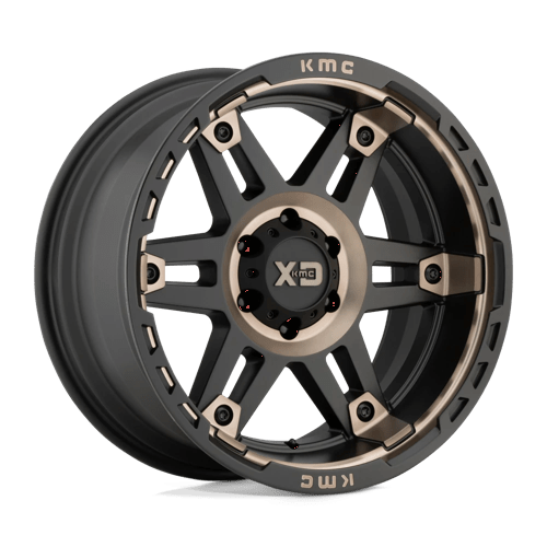 XD XD840 SPY II, 20X9, 6X4.5, ET18, CB66.06, SATIN BLACK W/ DARK TINT