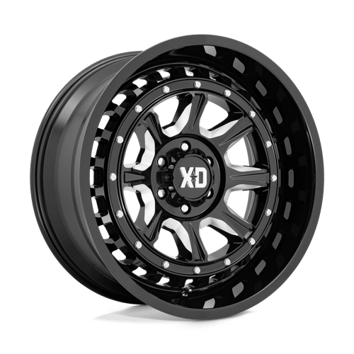 XD XD866 OUTLANDER, 20X10, 5X127, ET-36, CB71.5, GLOSS BLACK MILLED