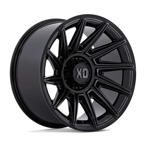 XD XD867 SPECTER, 20X10, 6X139.7, ET-18, CB106.1, GLOSS BLACK W/ GRAY TINT