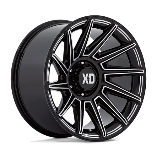 XD XD867 SPECTER, 20X10, 5X127, ET-18, CB71.5, GLOSS BLACK MILLED