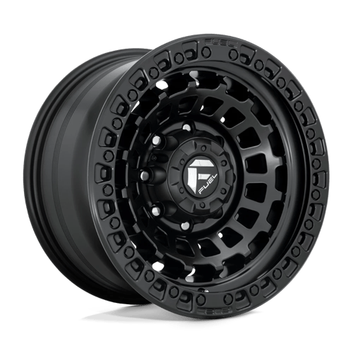 Fuel 1PC D633 ZEPHYR, 17X9, 8X165.1, ET-12, CB125.1, MATTE BLACK