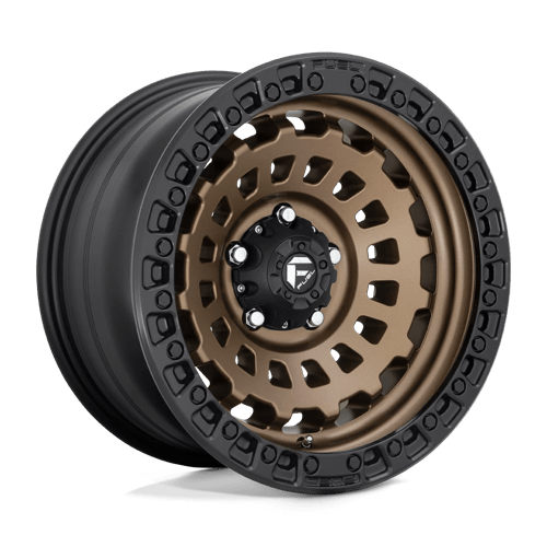 Fuel 1PC D634 ZEPHYR, 17X9, 5X127, ET-12, CB71.5, MATTE BRONZE BLACK BEAD RING