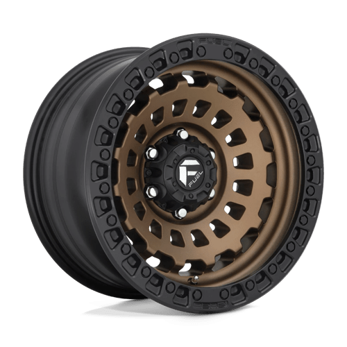 Fuel 1PC D634 ZEPHYR, 17X8.5, 5X108, ET25, CB63.36, MATTE BRONZE BLACK BEAD RING