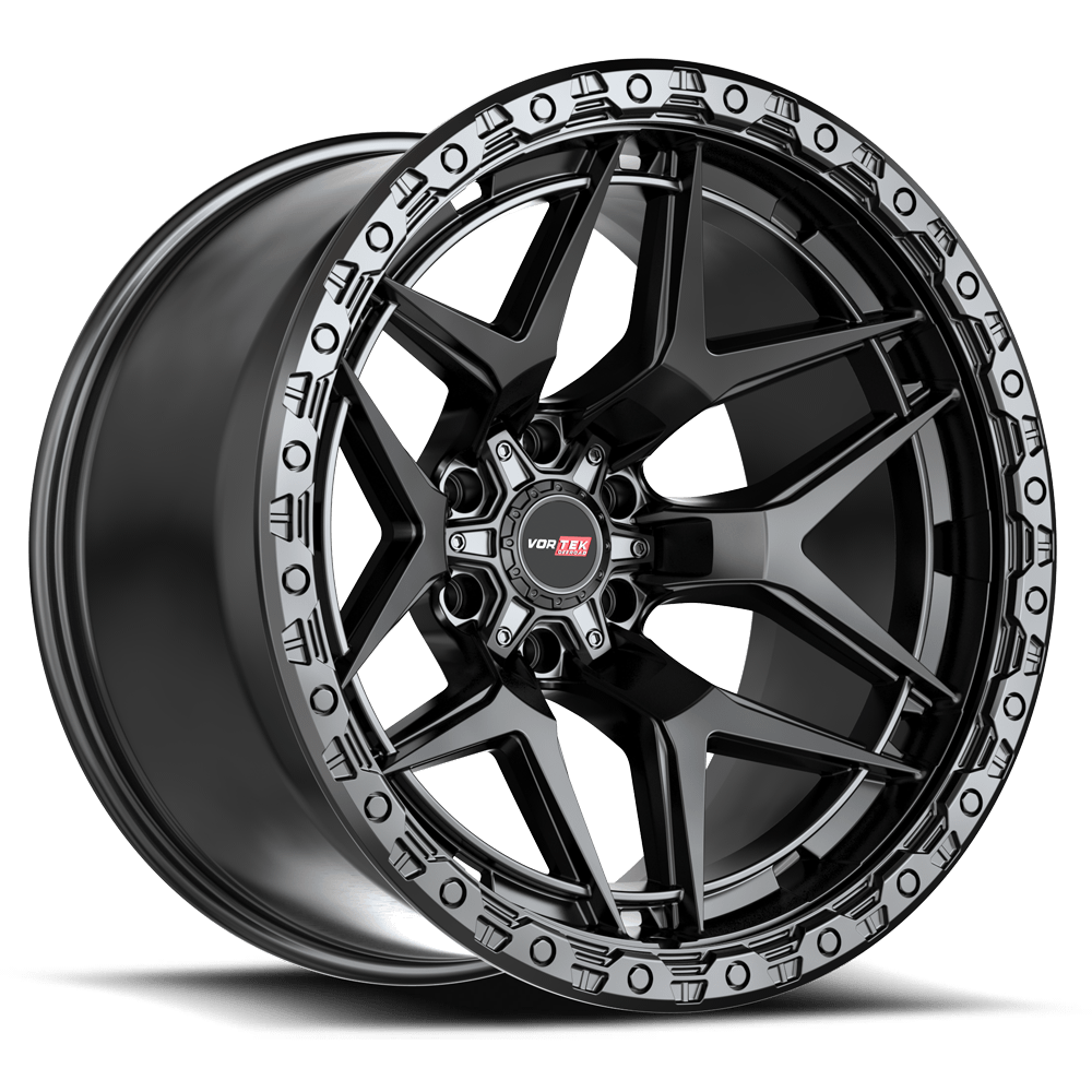 Vortek VRT-603, 22x12, 8x165.1, ET-44, CB125.1, Satin Black