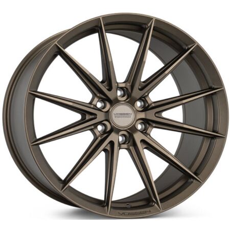 Vossen Wheel HFX2 22X10 6x139.7 Super Deep Concave Profile ET-18 CB106.1 Terra Bronze - Image 1